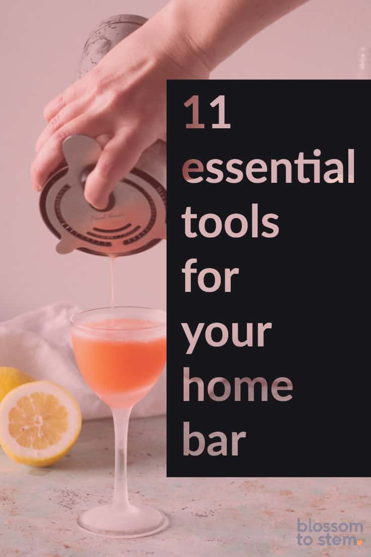 11 Essential tool for your home bar