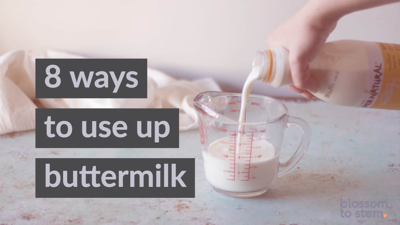 8 Ways to Use up Buttermilk