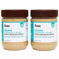 Soom Foods Pure Ground Sesame Tahini 11oz (2 Pack)