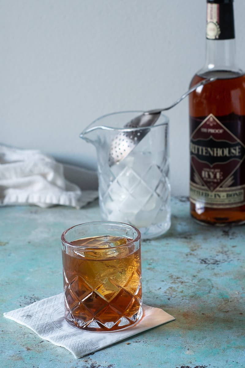 Stirred cocktails, clear and spirited drinks Blossom to Stem