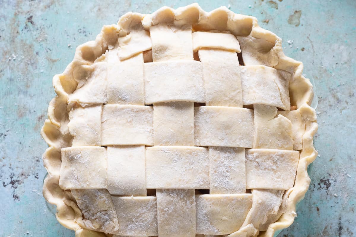 Lattice-top Pie Crust