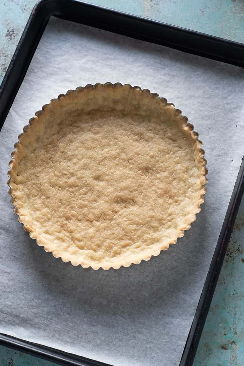 Easy Shortbread Tart Crust