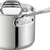 All-Clad 4202 Stainless Steel Sauce Pan with Lid Cookware, 2-Quart, Silver