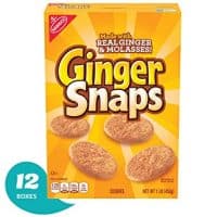 Nabisco Ginger Snaps, 1 Pound Box (Pack of 6)