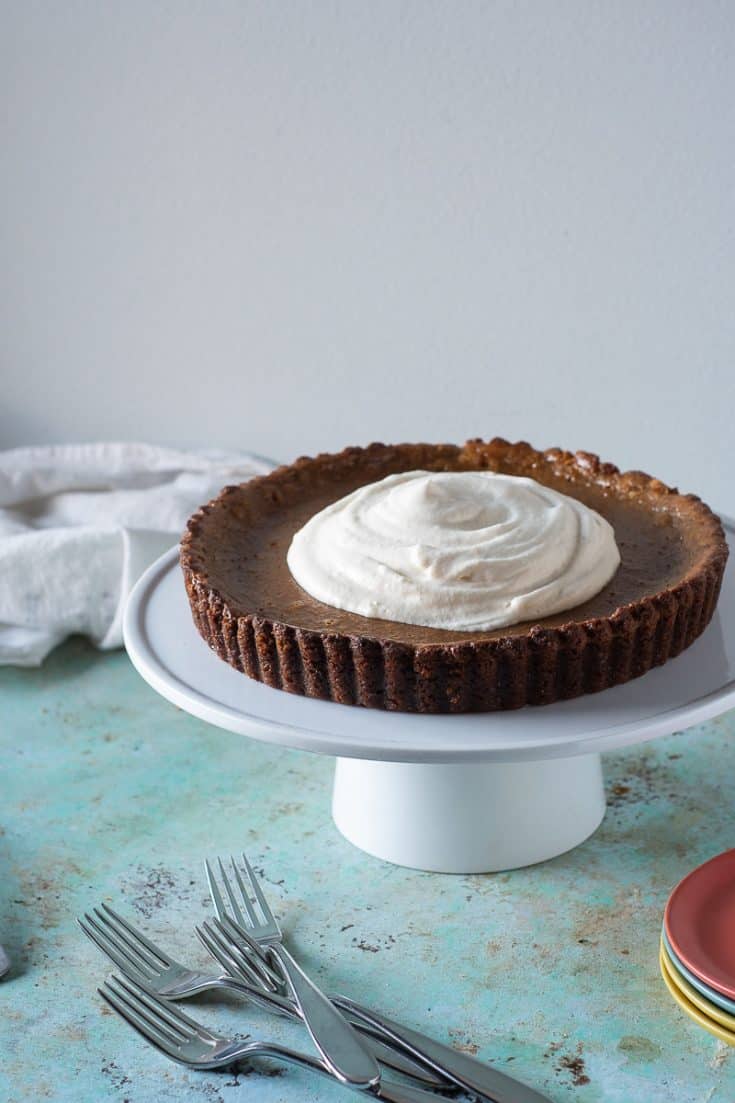 Caramel Pumpkin Tart