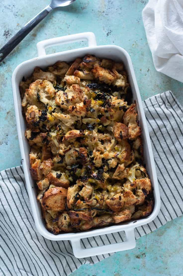 Fennel and Kale Stuffing