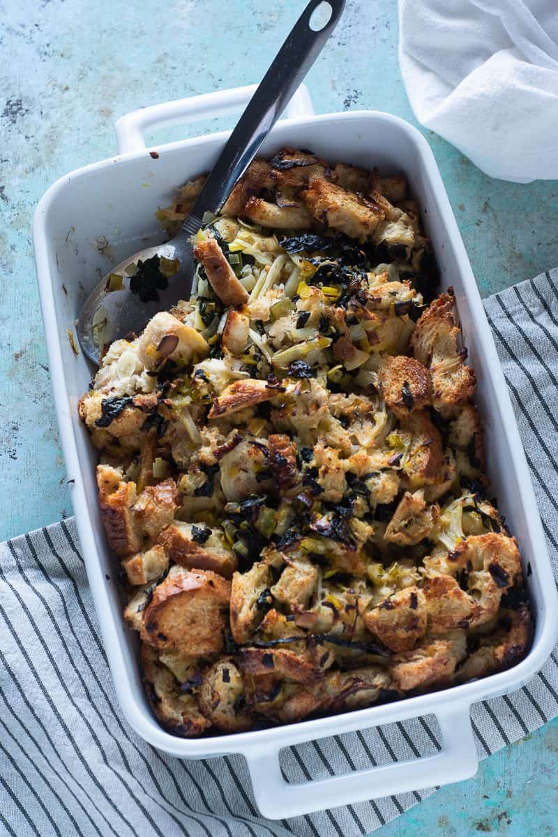 Fennel and Kale Stuffing