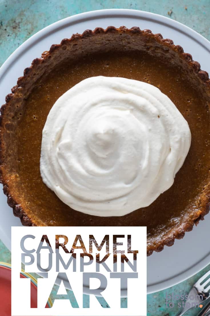 Caramel Pumpkin Tart