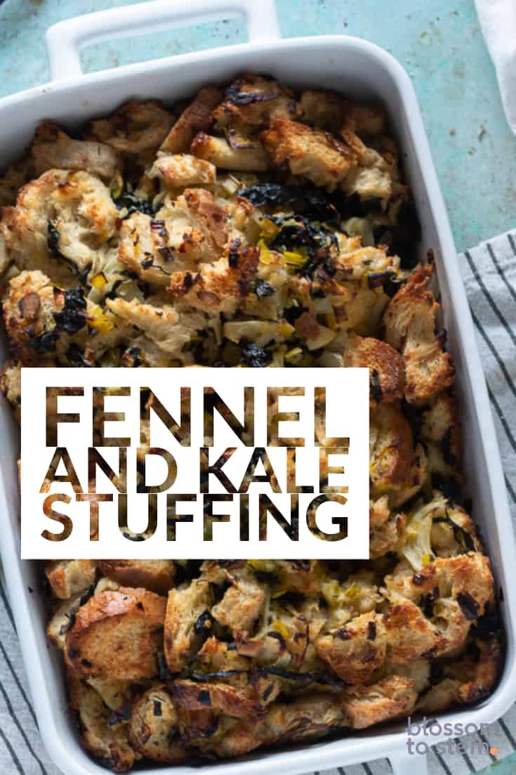 Fennel and Kale Stuffing