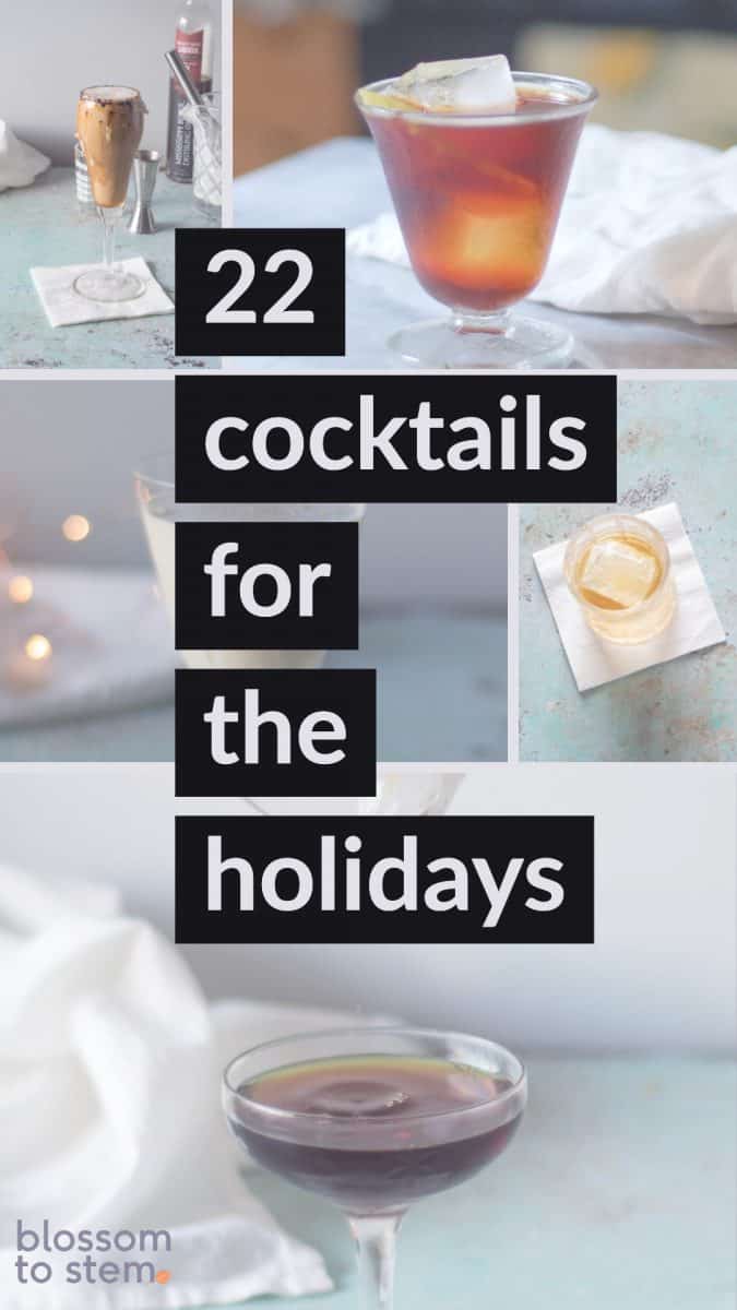 22 cocktails for the holidays
