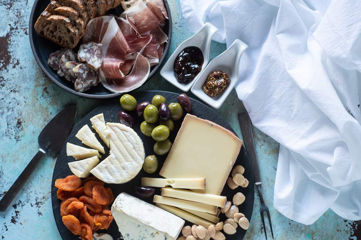 Cheese and Charcuterie Plate
