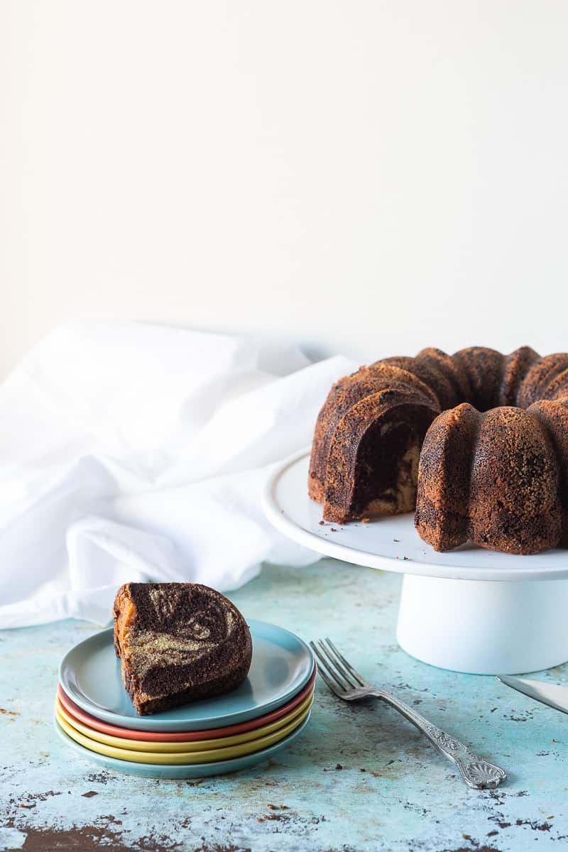 Chocolate Orange Olive Oil Cake
