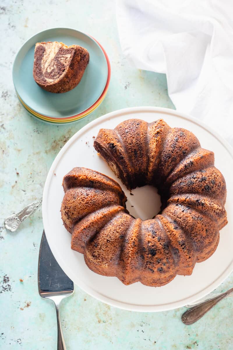 Chocolate Orange Olive Oil Cake