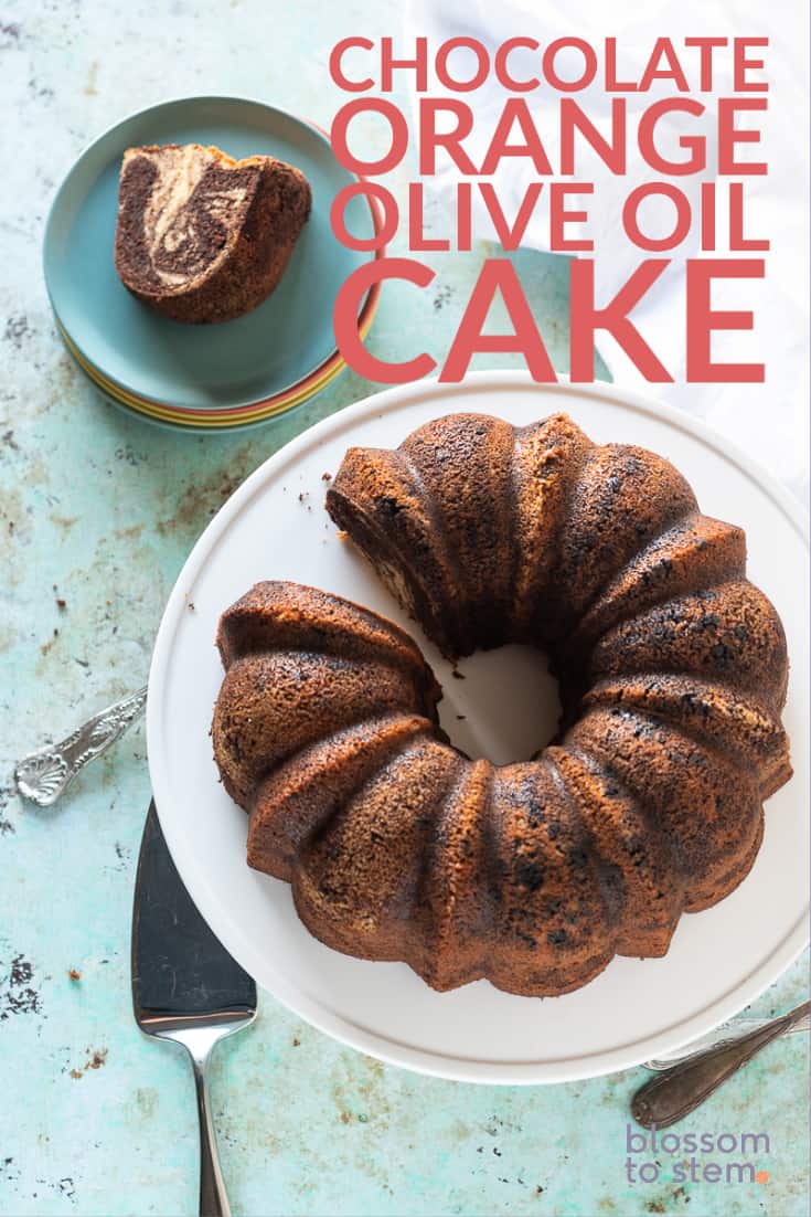 Chocolate Orange Olive Oil Cake