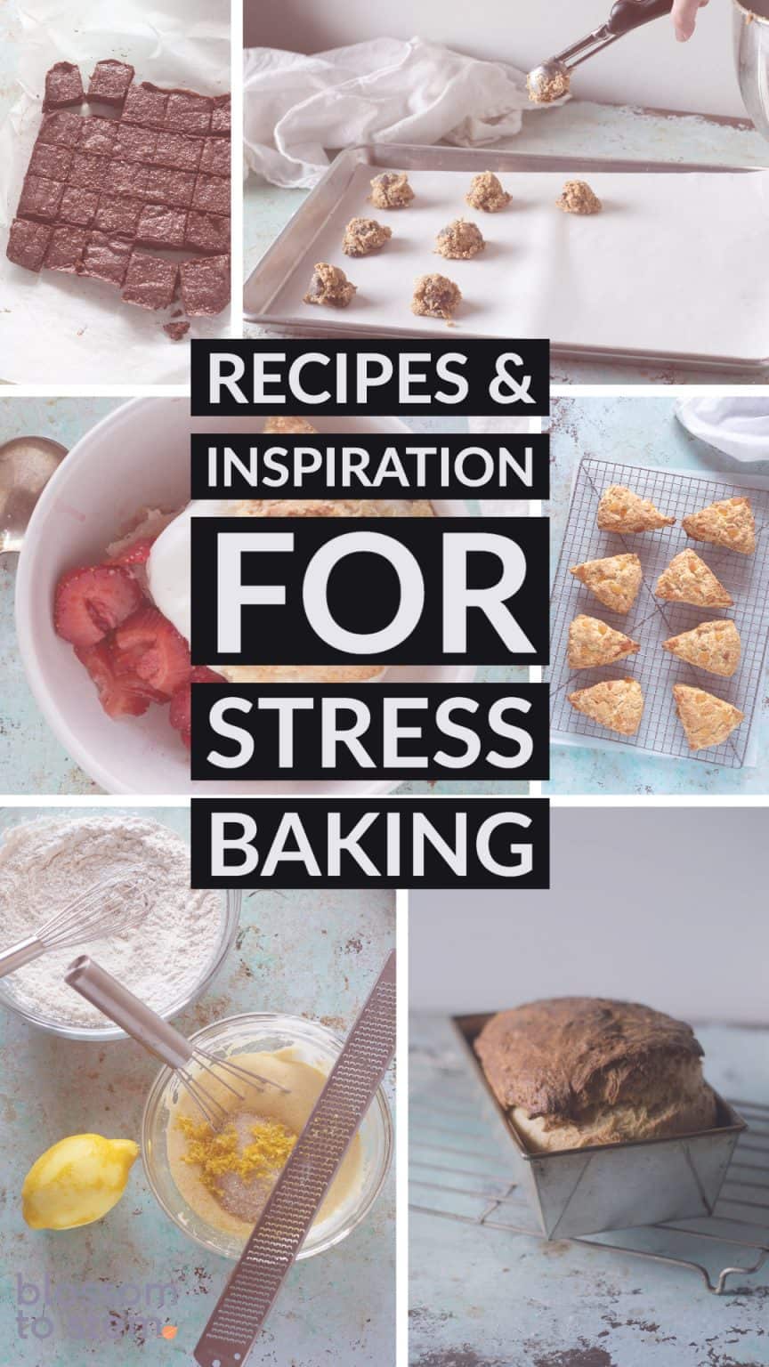 Stress Baking recipes for the days ahead of us Blossom to Stem