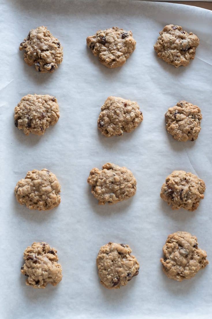 Soft and Chewy Oatmeal Raisin Cookies