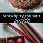 Strawberry Rhubarb Buckle