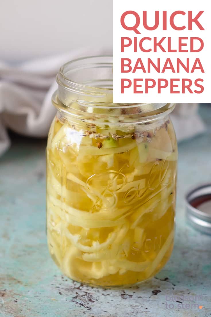 Quick Pickled Banana Peppers