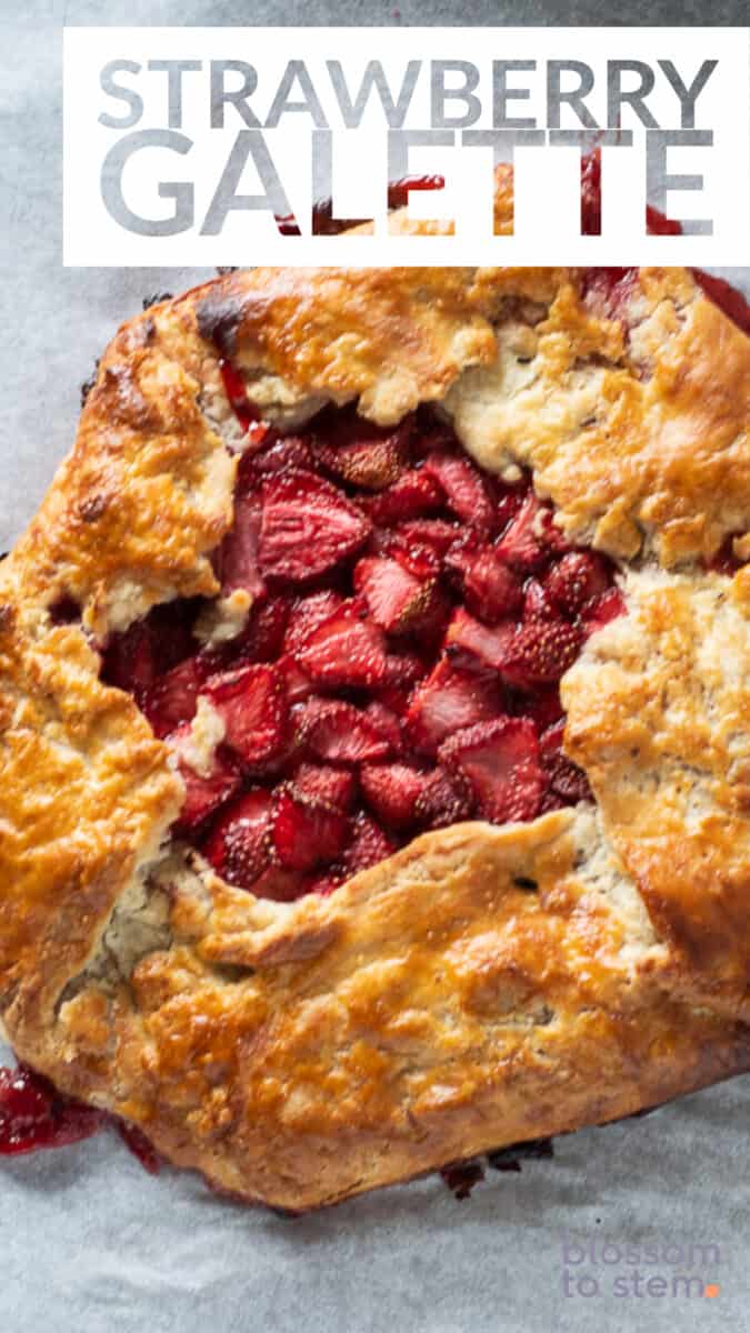 Strawberry Galette