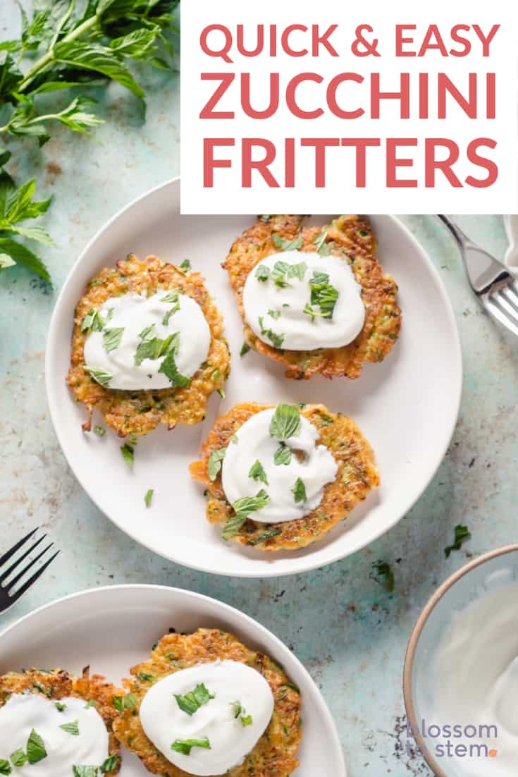 Quick & Easy Zucchini Fritters