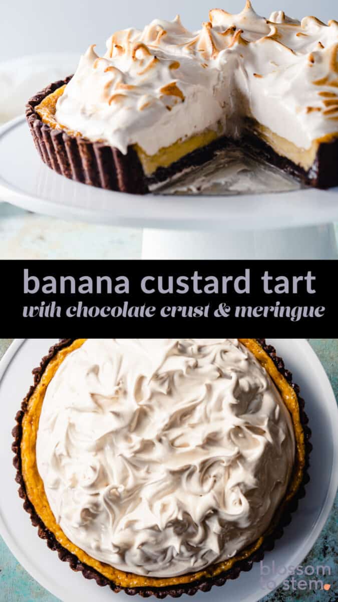 Banana Custard Tart