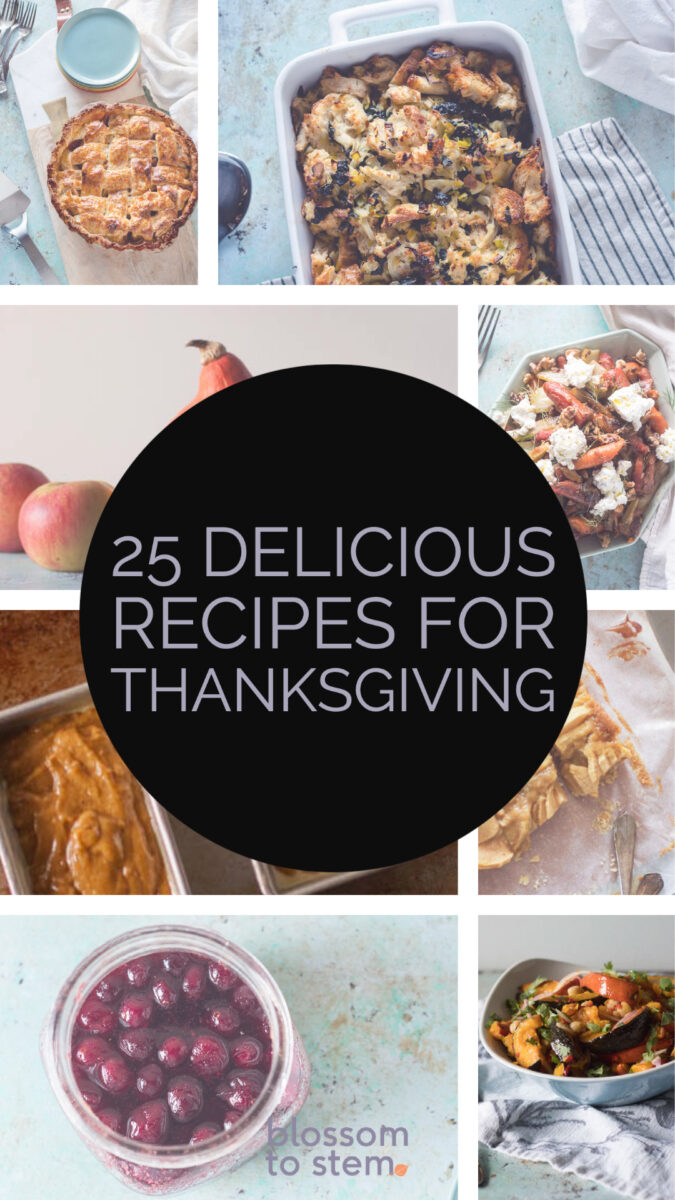 25 Delicious Recipes for Thanksgiving