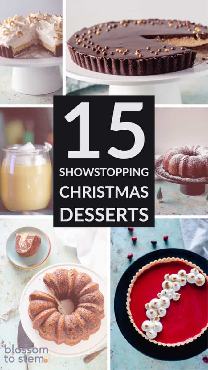 Swoon-worthy Christmas Desserts | Blossom to Stem