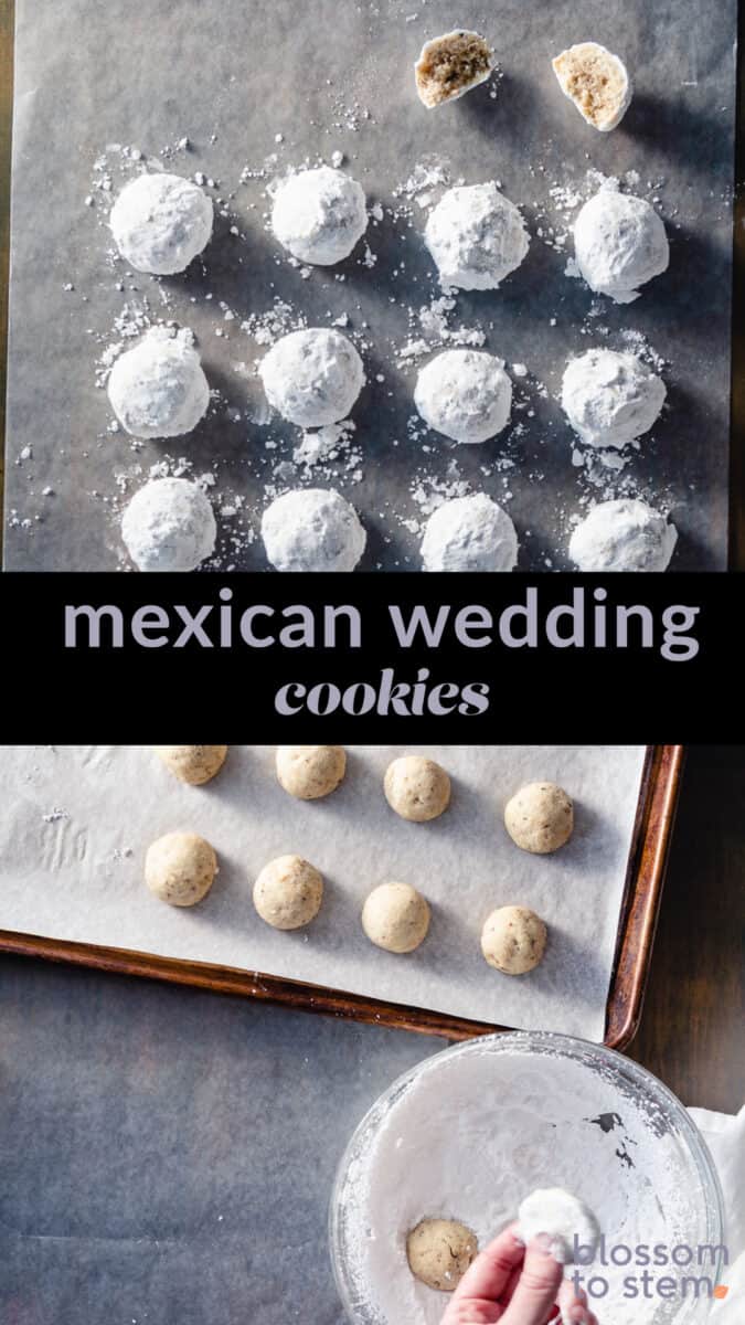 Mexican wedding cookies