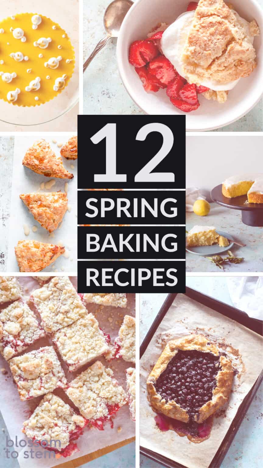 12 Recipes for Spring Baking Blossom to Stem