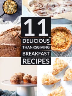 11 delicious Thanksgiving breakfast recipes