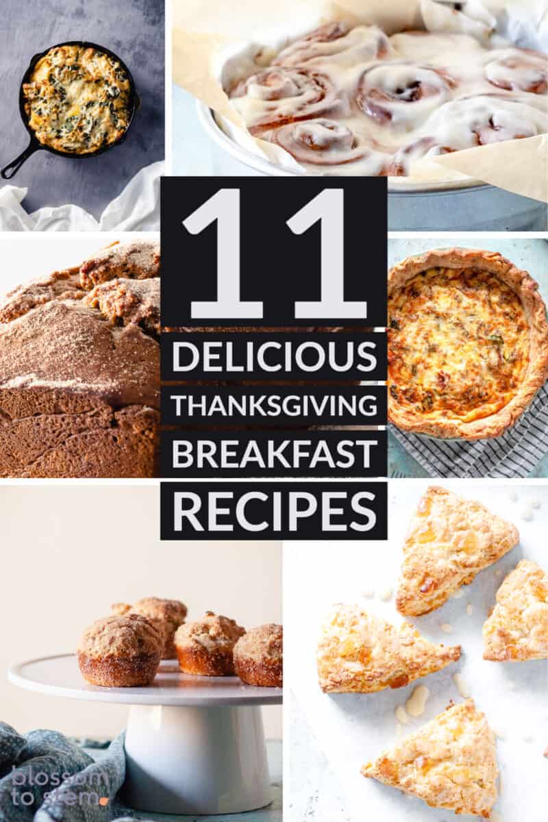 11 delicious Thanksgiving breakfast recipes