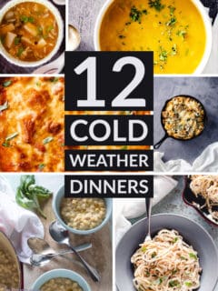 12 Cold weather dinners