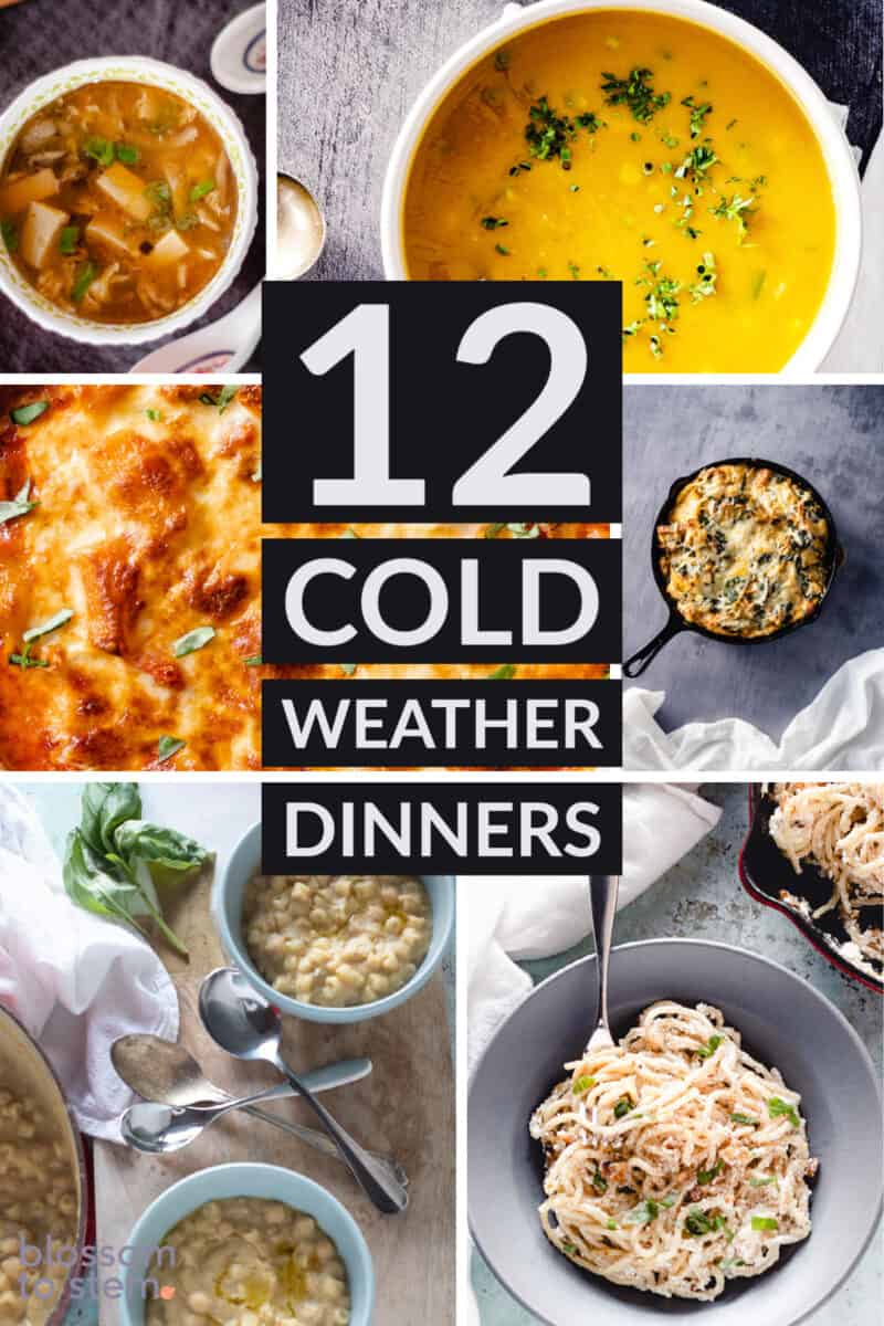 12 Cold weather dinners