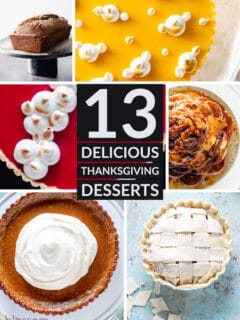 13 delicious Thanksgiving desserts
