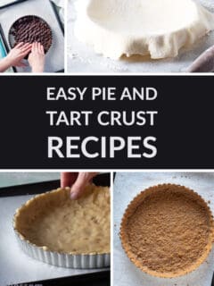 Easy Pie and Tart Crust Recipes