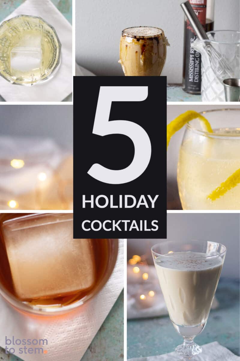 5 holiday cocktails